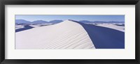 Hills in the White Sands Desert, New Mexico Fine Art Print