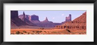 View To Northwest From 1st Marker In The Valley, Monument Valley, Arizona, USA, Fine Art Print