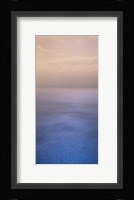 Reflection of clouds on water, Lake Geneva, Switzerland Fine Art Print