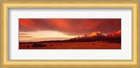 Sunrise Grand Teton National Park WY Fine Art Print