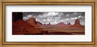 Mountains, West Coast, Monument Valley, Arizona, USA, Fine Art Print