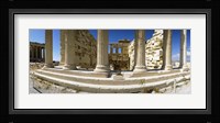 Ruins of a temple, Parthenon, The Acropolis, Athens, Greece Fine Art Print