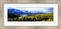 Panoramic View Of A Landscape, Yukon River, Alaska, USA, Fine Art Print