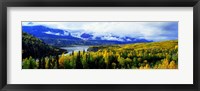 Panoramic View Of A Landscape, Yukon River, Alaska, USA, Fine Art Print