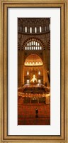 Interior of Selimiye Mosque, Turkey Fine Art Print