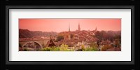 Dusk Bern Switzerland Fine Art Print