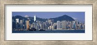 Waterfront View of Hong Kong China Fine Art Print