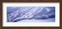 Mountains, Snow, Steamboat Springs, Colorado, USA Fine Art Print