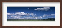 Clouds and meadow, Wyoming, USA Fine Art Print