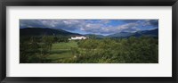 Hotel in the forest, Mount Washington Hotel, Bretton Woods, New Hampshire, USA Fine Art Print
