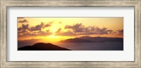 Sunset Virgin Gorda British Virgin Islands Fine Art Print