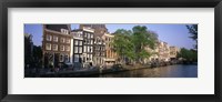 Netherlands, Amsterdam, canal Fine Art Print