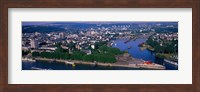 Rhine River Mosel River Koblenz Germany Fine Art Print