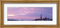 Church in a city, San Giorgio Maggiore, Grand Canal, Venice, Italy Fine Art Print