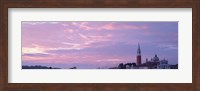 Church in a city, San Giorgio Maggiore, Grand Canal, Venice, Italy Fine Art Print