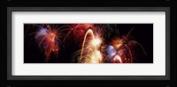 Fireworks Display, Banff, Alberta, Canada Fine Art Print