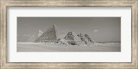 Pyramids Of Giza, Egypt Fine Art Print