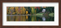 Lake With House, Canada Fine Art Print