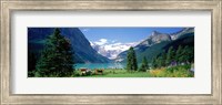 Shore of Lake Louise, Banff National Park, Alberta, Canada Fine Art Print