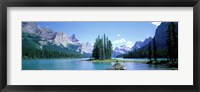 Maligne Lake Near Jasper, Alberta, Canada Fine Art Print