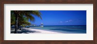 Beach At Half Moon Hotel, Montego Bay, Jamaica Fine Art Print