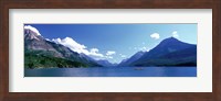 Canoeing Waterton Lake Waterton Glacier National Peace Park Alberta Canada Fine Art Print
