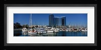 Embarcadero Marina Hotel, San Diego, California, USA Fine Art Print