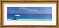 Beach Scene, Nassau, Bahamas Fine Art Print
