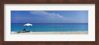 Beach Scene, Nassau, Bahamas Fine Art Print