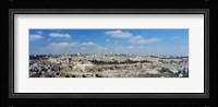 Ariel View Of The Western Wall, Jerusalem, Israel Fine Art Print