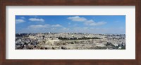 Ariel View Of The Western Wall, Jerusalem, Israel Fine Art Print
