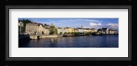 Switzerland, Zurich, Limmat River Fine Art Print