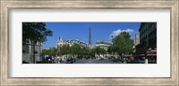 France, Paris, Avenue de Tourville Fine Art Print