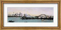Sydney Harbor, New South Wales, United Kingdom, Australia Fine Art Print
