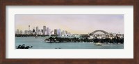 Sydney Harbor, New South Wales, United Kingdom, Australia Fine Art Print