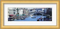 Rialto Bridge & Grand Canal Venice Italy Fine Art Print