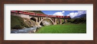 Railroad Bridge, Andermatt, Switzerland Fine Art Print