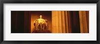 Night, Lincoln Memorial, Washington DC, District Of Columbia, USA Fine Art Print