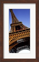 Low angle view of a tower, Eiffel Tower, Paris, Ile-de-France, France Fine Art Print
