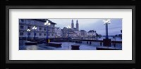 Evening, Zurich, Switzerland Fine Art Print