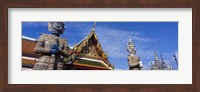 Architectual detail Grand Palace, Bangkok, Thailand Fine Art Print