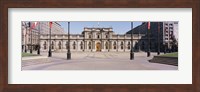 Facade of a palace, Plaza De La Moneda, Santiago, Chile Fine Art Print