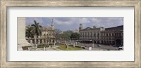 High angle view of a theater, National Theater of Cuba, Havana, Cuba Fine Art Print