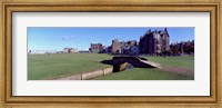 Footbridge in a golf course, The Royal and Ancient Golf Club of St Andrews, St. Andrews, Fife, Scotland Fine Art Print