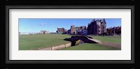 Footbridge in a golf course, The Royal and Ancient Golf Club of St Andrews, St. Andrews, Fife, Scotland Fine Art Print