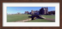 Footbridge in a golf course, The Royal and Ancient Golf Club of St Andrews, St. Andrews, Fife, Scotland Fine Art Print
