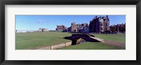 Footbridge in a golf course, The Royal and Ancient Golf Club of St Andrews, St. Andrews, Fife, Scotland Fine Art Print