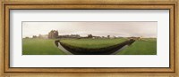 Golf course with buildings in the background, The Royal and Ancient Golf Club, St. Andrews, Fife, Scotland Fine Art Print