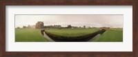 Golf course with buildings in the background, The Royal and Ancient Golf Club, St. Andrews, Fife, Scotland Fine Art Print