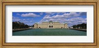 Facade of a palace, Belvedere Palace, Vienna, Austria Fine Art Print